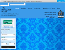 Tablet Screenshot of daffodaleestate.com